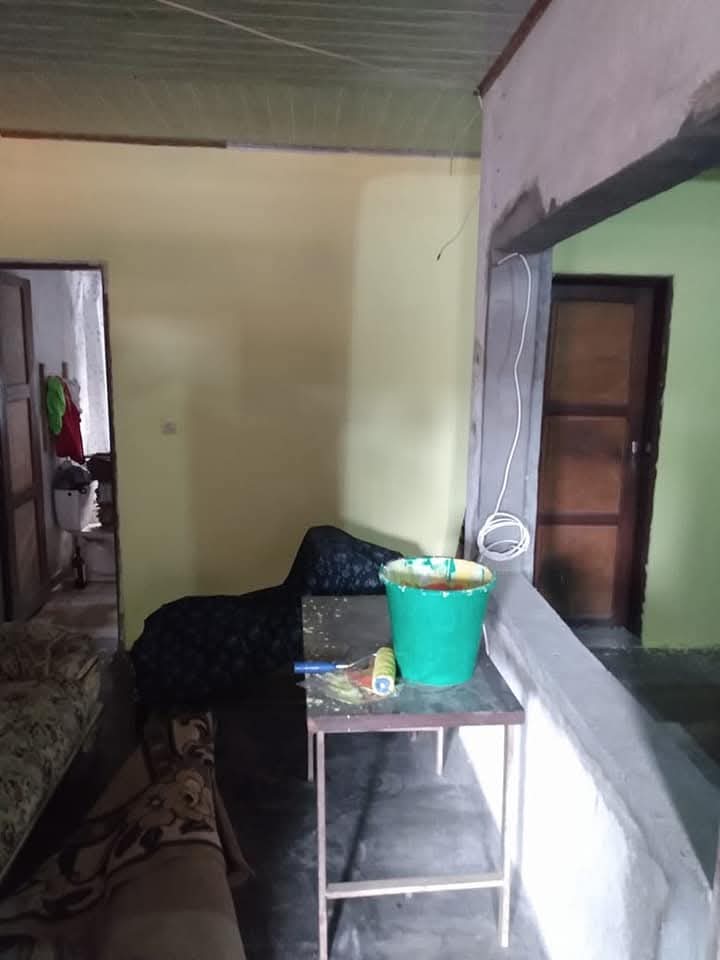 Peinture intérieure colorée